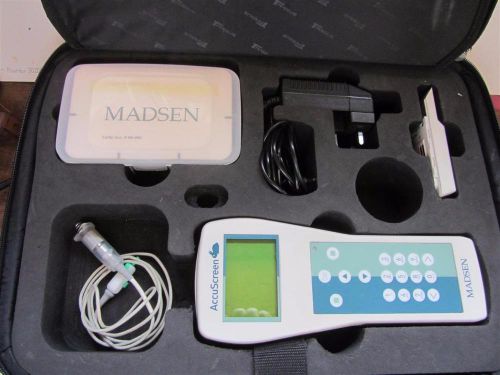 Madsen accuscreen oae newborn hearing screener audiometer audio meter for sale