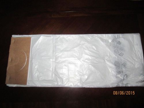 1000 count 7&#034; x 20&#034; Clear  poly newspaper bags