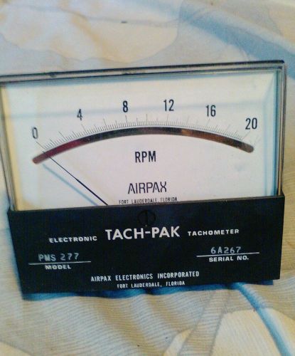 Airpax Tachometer meter