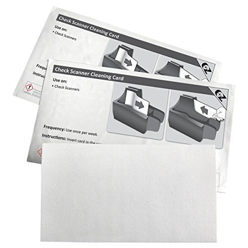 Waffletechnology 3K2-CIB25 Check Scanner Cleaning Card (75 cards)