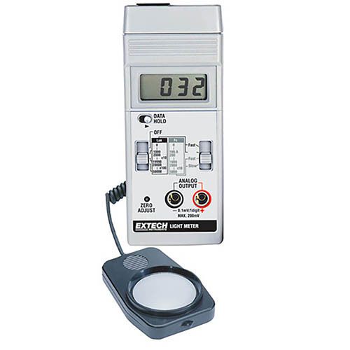 Extech 401025 Light Meter, Foot Candle/LUX Meter