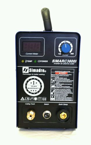 Simadre ct3600i igbt 36a dc inverter plasma cutter w power torch 220v for sale