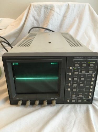 Tektronix 1755A Waveform/Vector Monitor Vintage Works