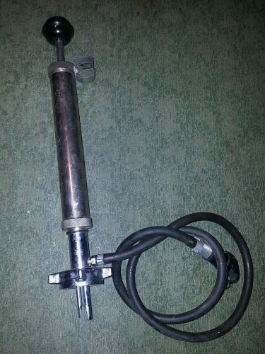 Gold Star Pump Keg Tap with hose and nozzle