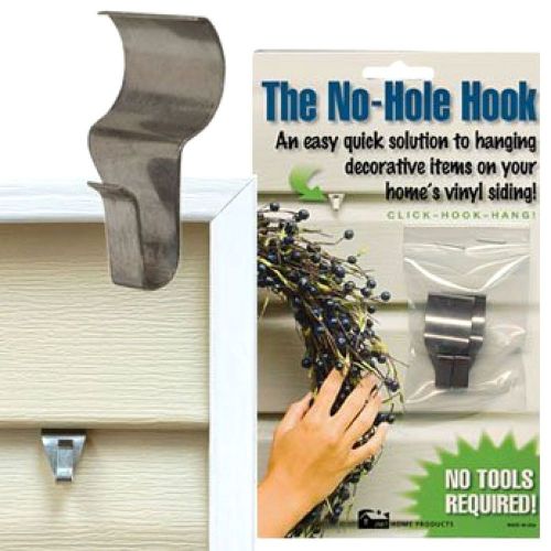 CWI Gifts Low Profile No Hole Hook, 1.5-Inch, 2-Pack