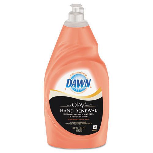 Dawn Dishwashing Liquid, Olay, 30 oz Bottle, Pomegranate Splash, 4/ct