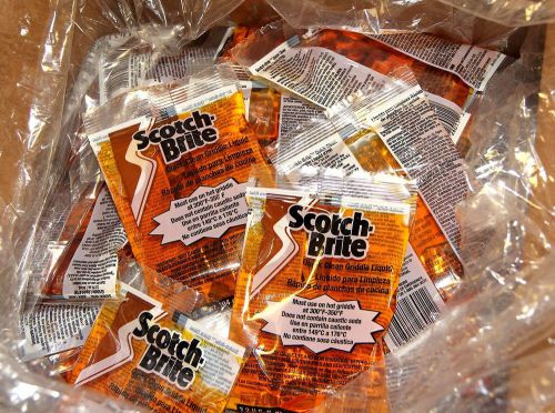 3M Scotch-Brite 700-40 Quick Clean Griddle Liquid 3.2oz packets box of 40