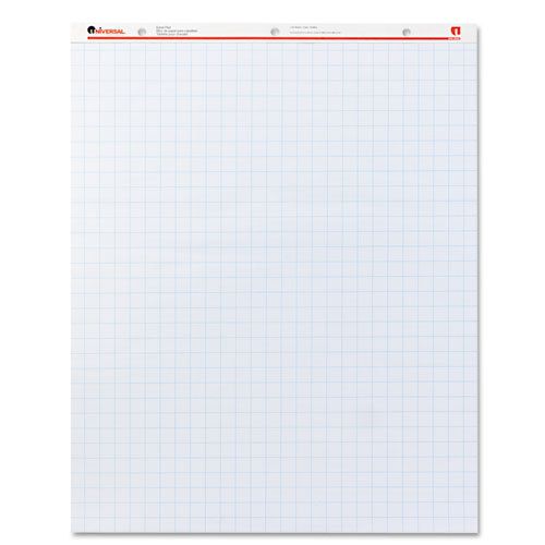 Recycled easel pads, quadrille rule, 27 x 34, white, 50-sheet 2/ctn for sale