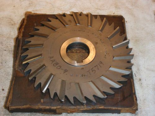 GOODARD 6&#034; x 5/16&#034; x 1 1/4&#034; STAGGERED TOOTH Side Milling Cutter HSS