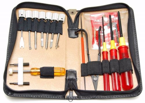 (d014): vcr alignment &amp; adjustment tool set w/ carrying case- nice &amp; complete! for sale