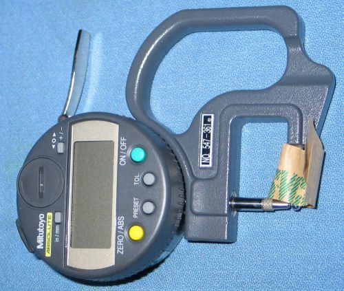 Mitutoyo 547-361 absolute digimatic thickness gauge 0.0005&#034; resolution - new for sale