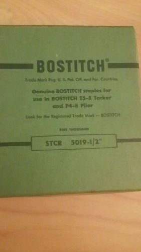 Vintage Bostitch Staples 1970&#039;s Box half full