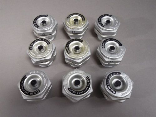 Lot of 9 agm TA333-05-05-R Container Controls Breather Pressure Valve - NEW