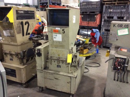 Polymer system 10hp, granulator, #1116 spl,  3phase, 230v, dayton  motor for sale