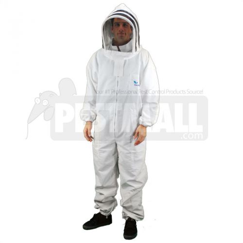 Premium beekeeping Suit With fencing veil Broken thumb strap #3XL - #sp350