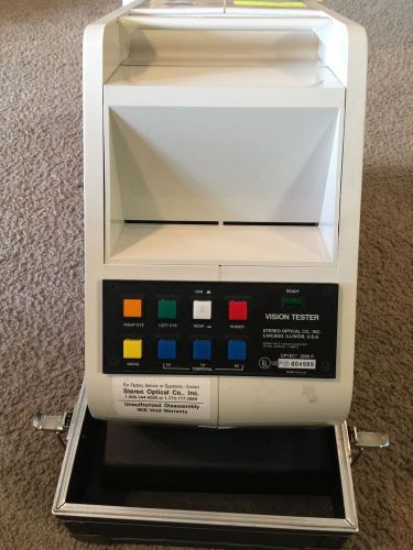 Stereo Optical Optec 2000P Medical Optometry Vision Tester w/ Slides