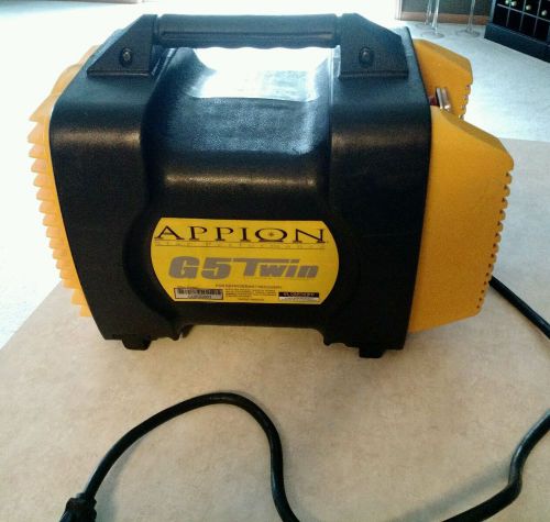 Appion g5 twin cylinder refrigerant recovery unit in great condition for sale