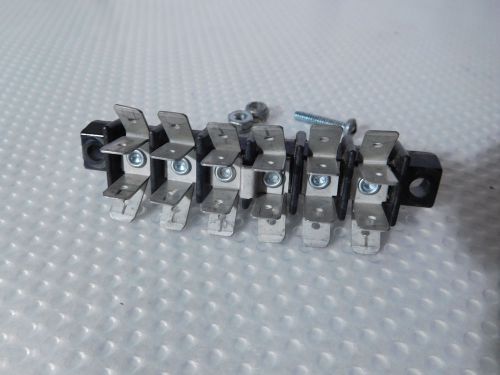 Terminal block 6-position pn: 500304 part only from/for ba-ez27 roll laminator for sale