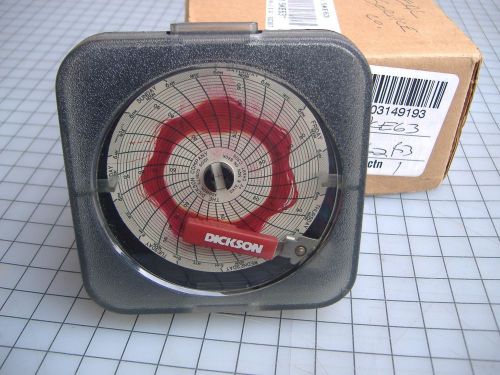 Dickson sc387 temp chart recorder, 3 inch chart for sale