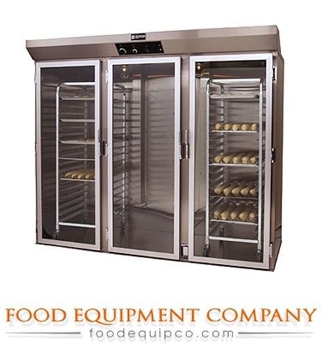 Doyon E336 reach-in Proofer Cabinet 3-Section 2-Rack and 10-Shelf Electric