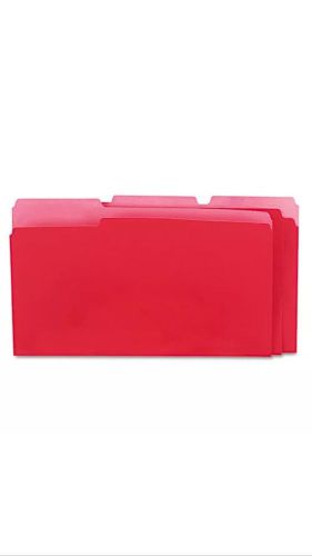 Universal Recycled Colored Interior File Folders - UNV15303