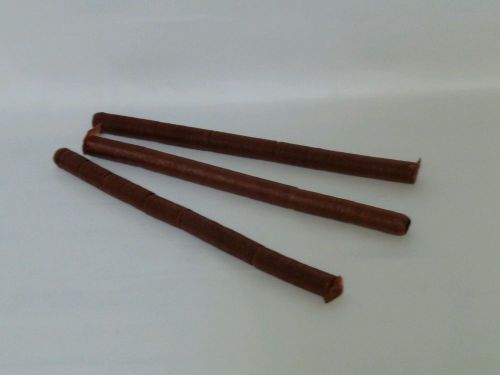 Collagen Stick Sausage Snack 3 Casings 174&#039; total Mahogany 16 mm diameter
