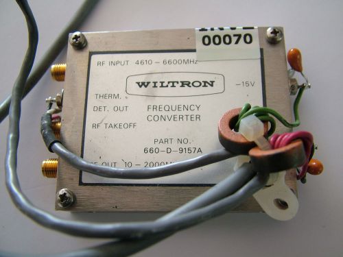 WILTRON 660-D-9157A Frequency converter 10 - 2000MHz