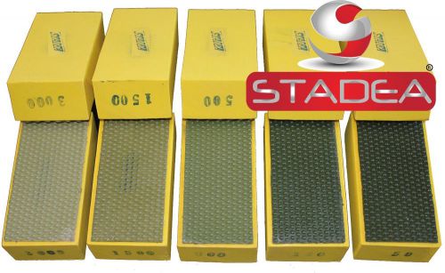 Diamond hand pads for glass marble concrete polishing set by stadea for sale