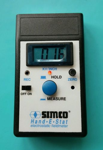 Simco Hand-E-Stat Electrostatic Fieldmeter Digital Static Charge Meter