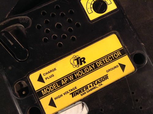 Tinker &amp; Rasor Holiday Detector High Voltage Holiday Detector