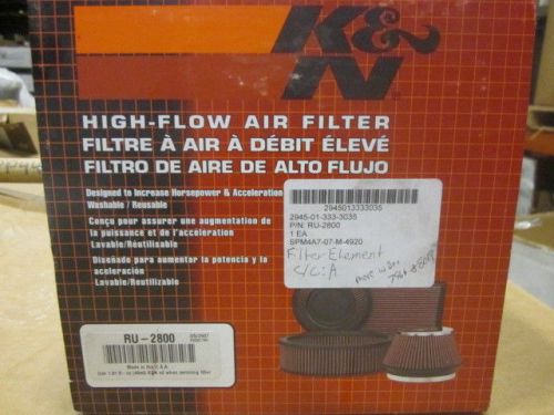K &amp; n universal air filter ru-2800 new for sale