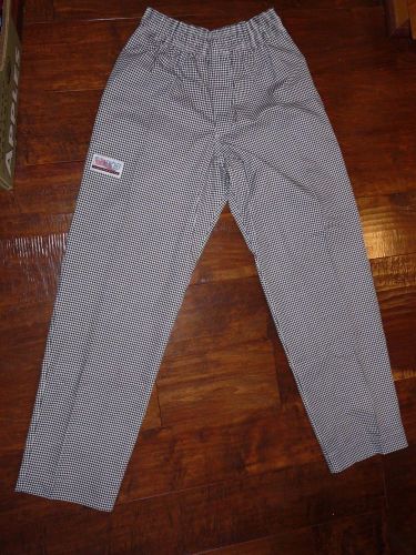 New Chef pants size:L Checkered/Gingham pattern made in Vietnam