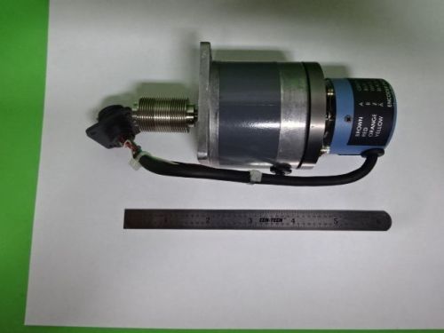STEPPER MOTOR + ENCODER 755 MICROSCOPE PART OTHERS USES AS IS BIN#5K-A-01
