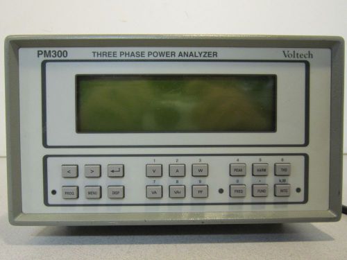 Voltech PM300 Three Phase Power Analyzer