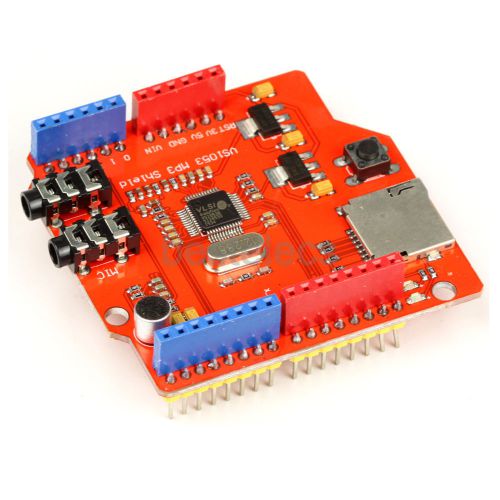 MP3 Module VS1053B Amplifier Decoder Board with TF card slot for Arduino