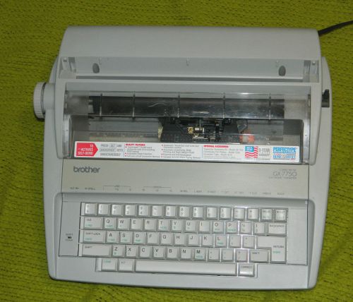 Brother Electronic Typewriter # GX-7750