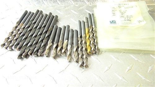 Lot of 21 metric twist drills 7.9 mm to 8.43 mm us tool for sale