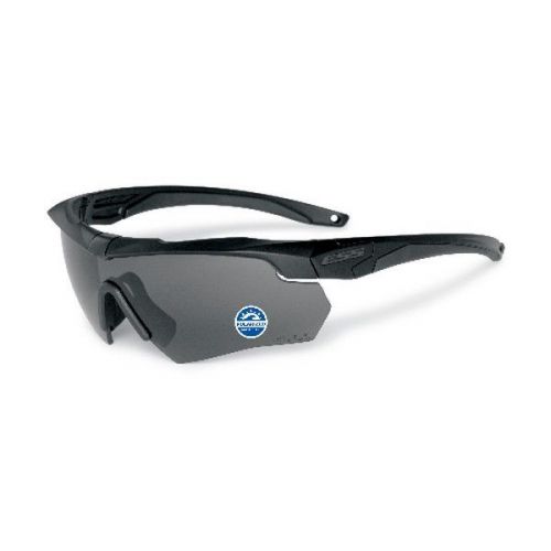 Eye Safety Systems 740-0494 Crossbow Black Frame w/ Polarized Grey Lens