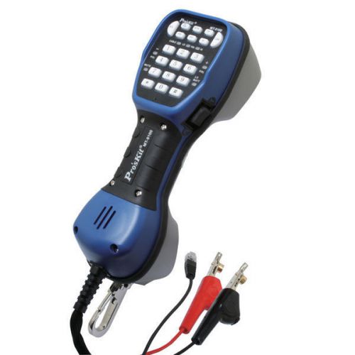 Pro&#039;sKit MT-8100 Butt Set Waterproof Telephone Lineman Test Set - BUTTSET