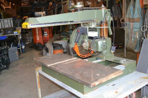 North State RS-420 Radial Arm Saw, 3 Phase, 230VAC, 5 HP