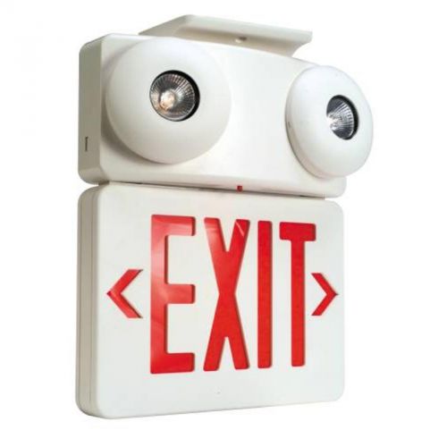 Combination Exit Sign And Emergency Light National Brand Alternative Security