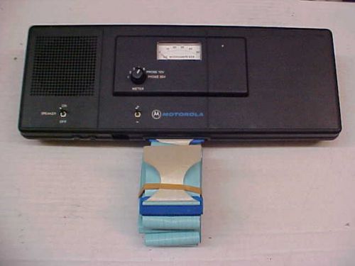 motorola msf5000 base repeater radio station metering panel tln2418a loc#a303