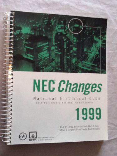 NEC Changes - National Electrical Code 1999