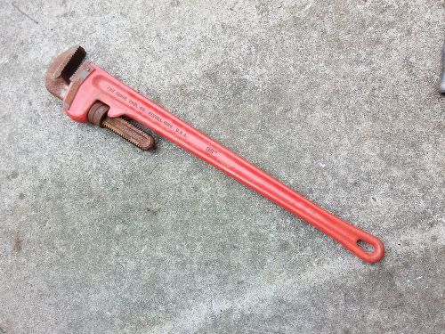 Ridgid 36&#034; pipe wrench for sale