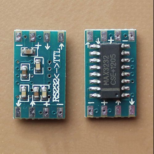 2PCS Serial Port RS232 to TTL Converter Module Board MAX3232 115200bps Gift LS