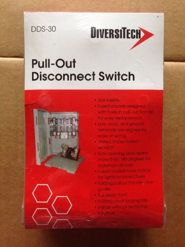 Diversitech fusible  Pull-Out Disconnect Switch DDS-30    30 amp