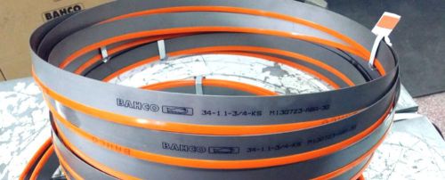 BAHCO COBRA 40&#039; X 2&#034; PRODUCTION BIMETAL PSG  BAND SAW BLADES- LOT OF SIX BLADES!