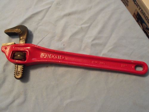 Ridgid 14&#034; Off Set Steel Pipe Wrench Offset