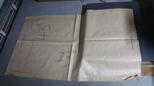50 WOVEN POLYPROPYLENE RUBBLE BUILDER SACKS BAGS 43&#034; wide x 73&#034; long EXTRA LARGE