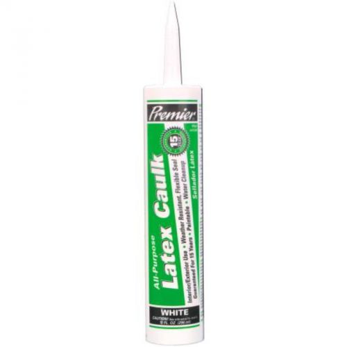 Latex Caulk White Premier Adhesive Caulk 441048 076335410487